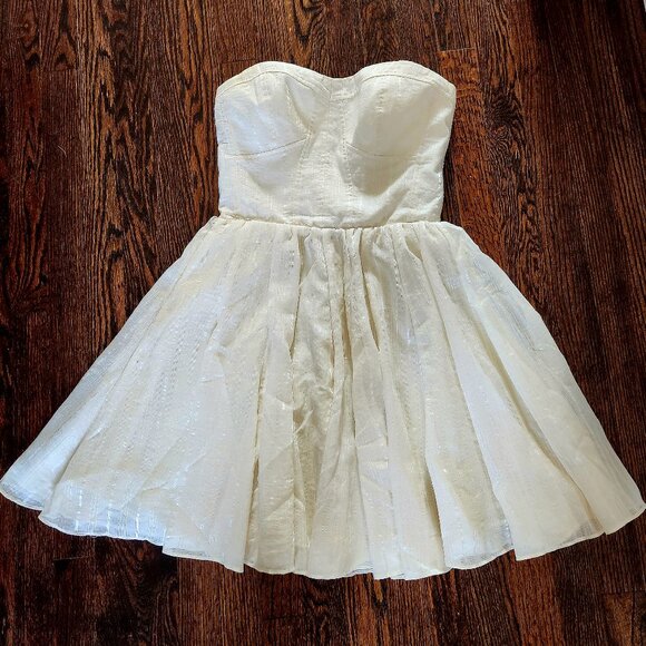 White dress party wear size 10 - Picture 1 of 2